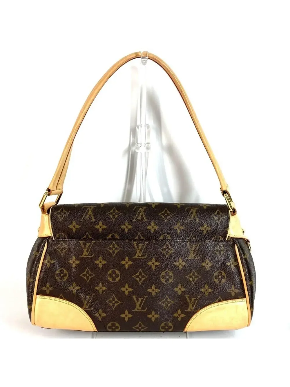 Louis Vuitton Beverly Handbag Canvas Mm #309923L11B
